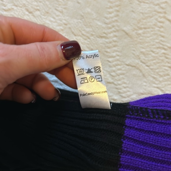 NWOT Pole Candy Ribbed Thigh High Leg Warmers - Picture 5 of 13